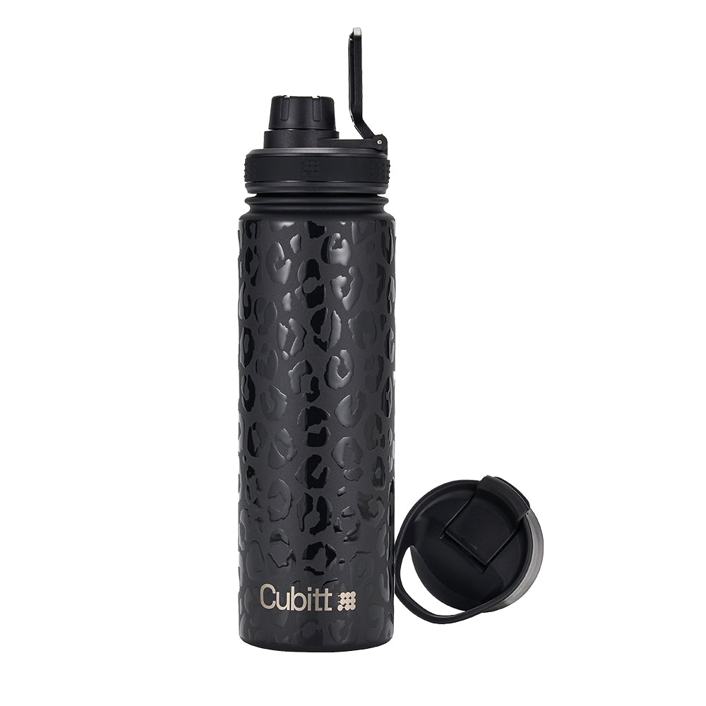 Cubitt Hydro Bottle #color_black cheetah
