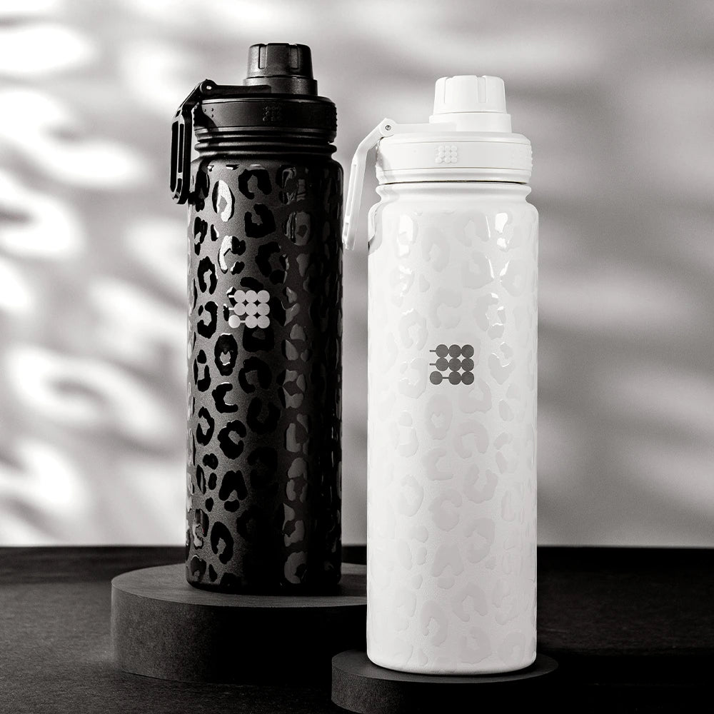 Cubitt Hydro Bottle #color_black cheetah