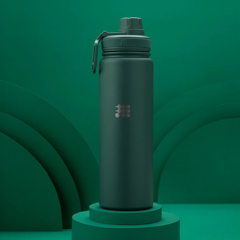 Cubitt Hydro Bottle #color_Deepest Green