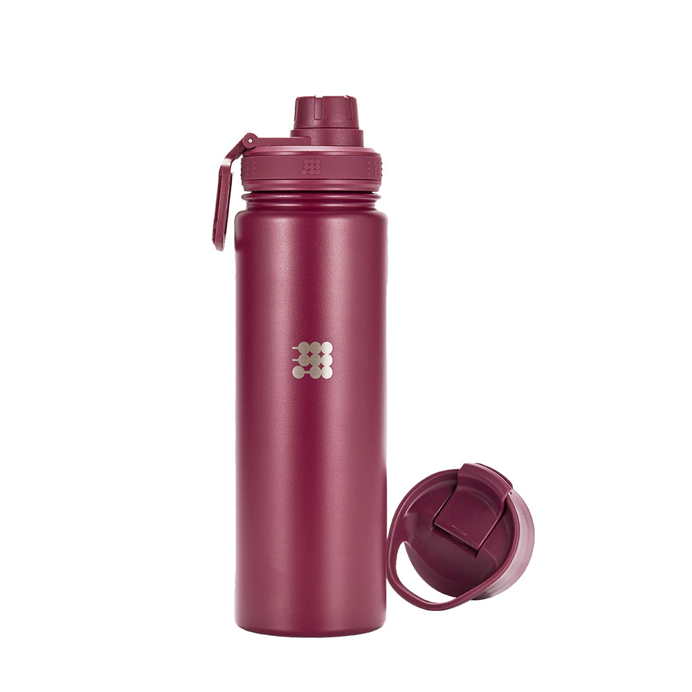 Cubitt Hydro Bottle #color_deep burgundy