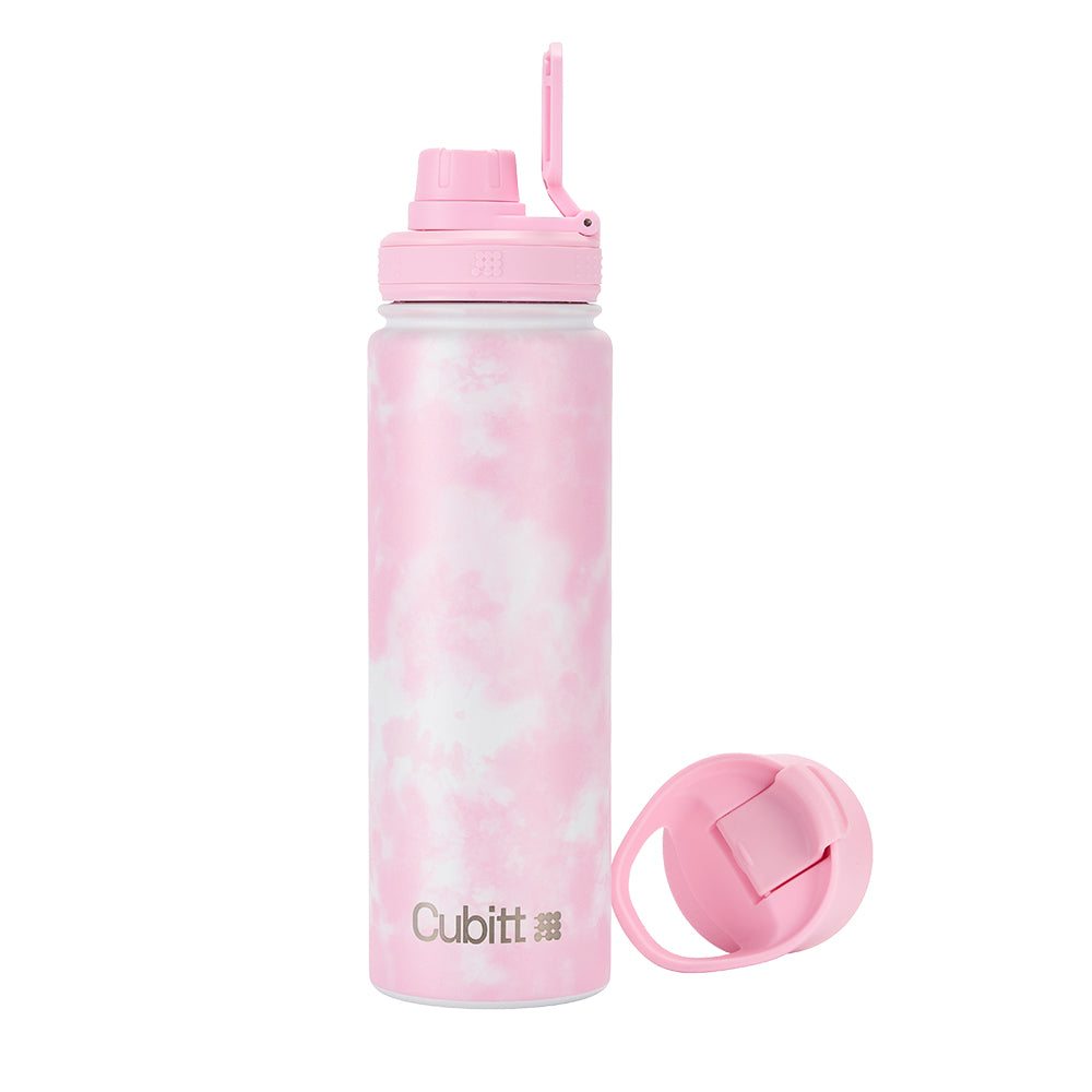 Cubitt Hydro Bottle #color_light pink tie dye
