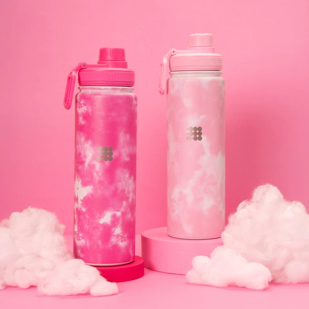 Cubitt Hydro Bottle #color_light pink tie dye
