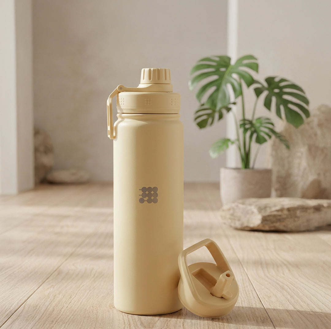 Cubitt Hydro Bottle #color_Butter Yellow