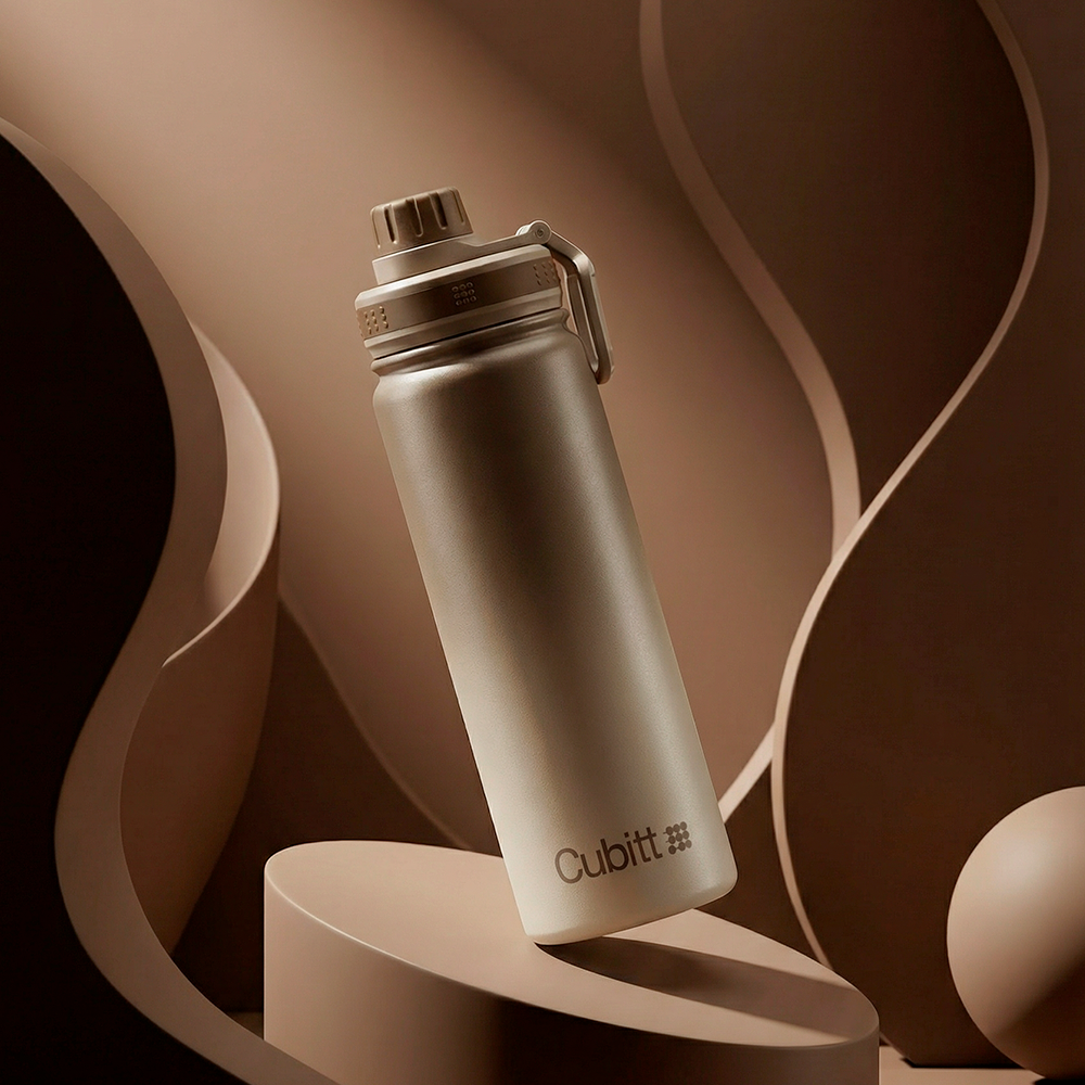 Cubitt Hydro Bottle #color_Brown Gradient