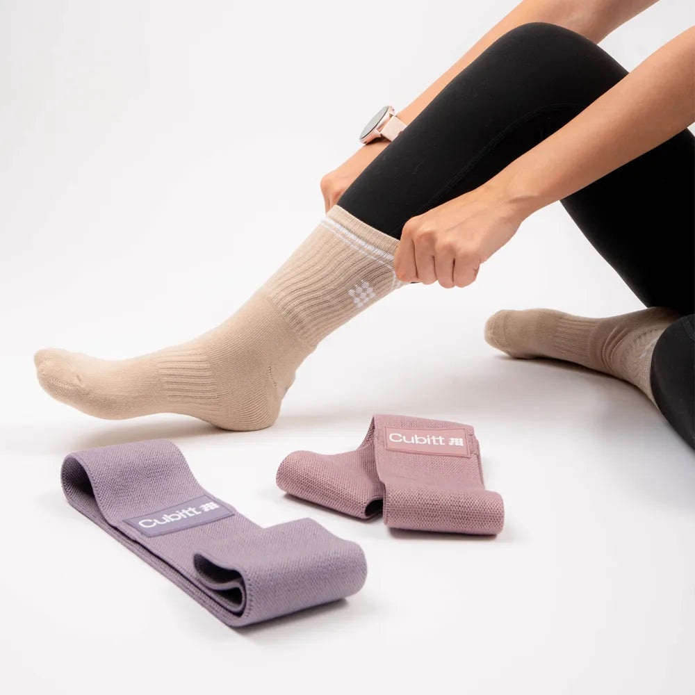 Cubitt resistance bands and Cubitt socks