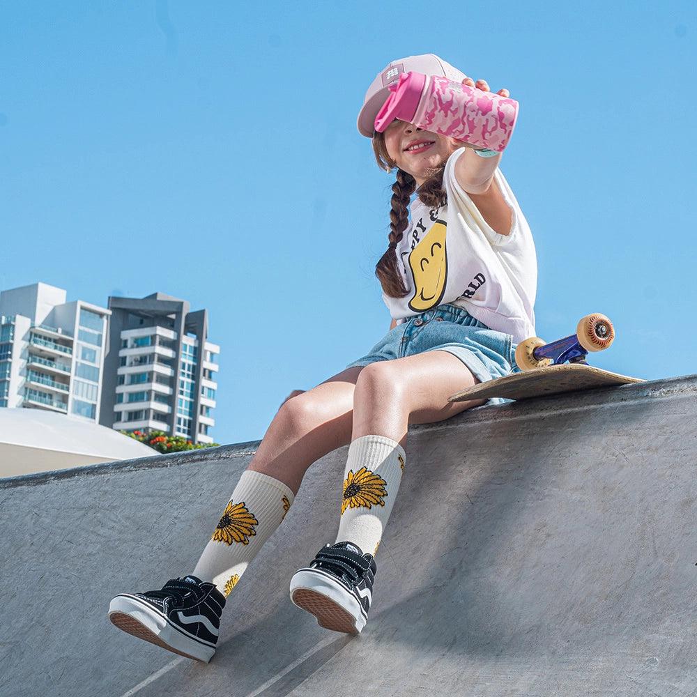 Hydro Bottle Jr. #color_pink camo