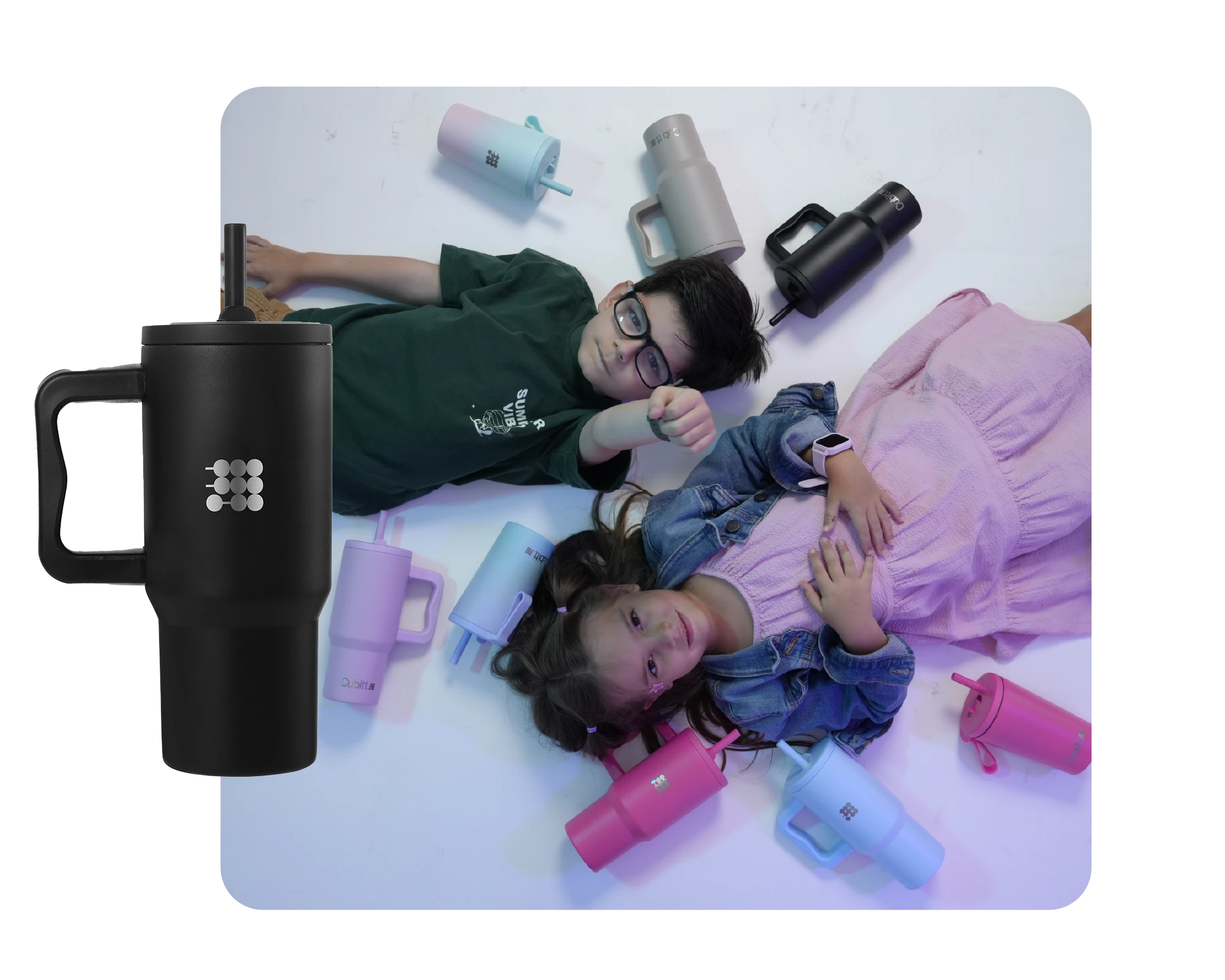 New Mini Tubler wirh spill free jr + kids