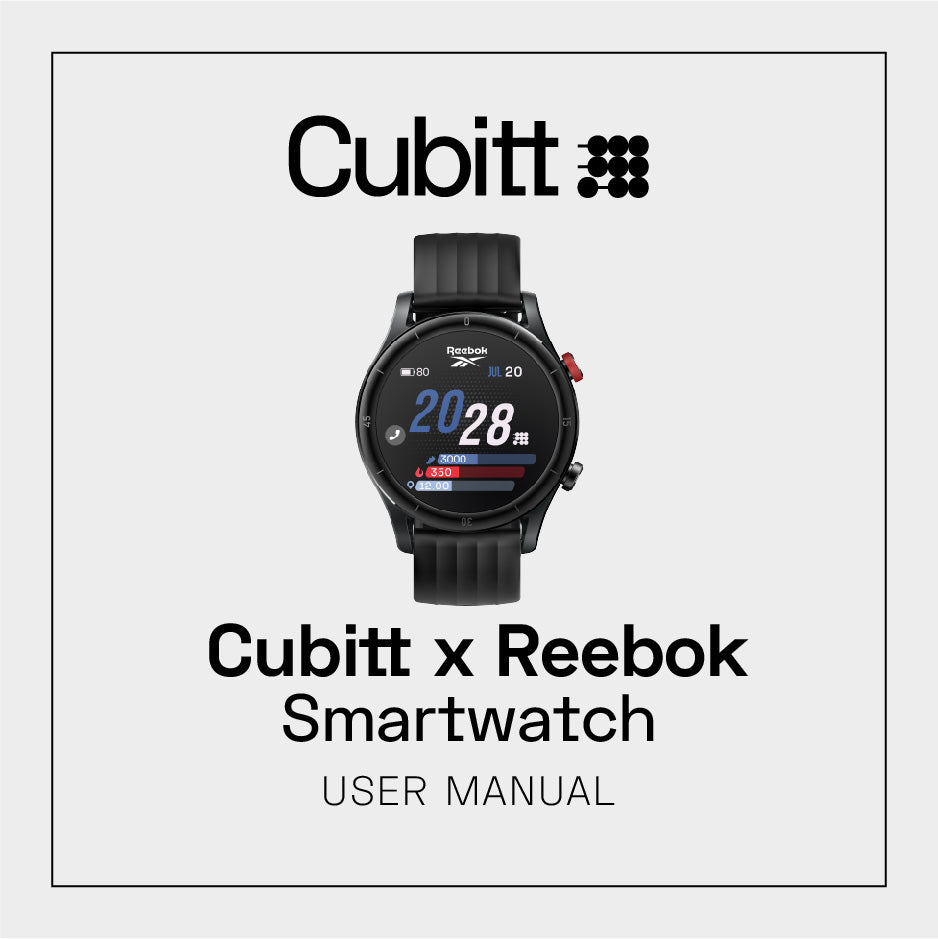 Cubitt x Reebok Smartwatch