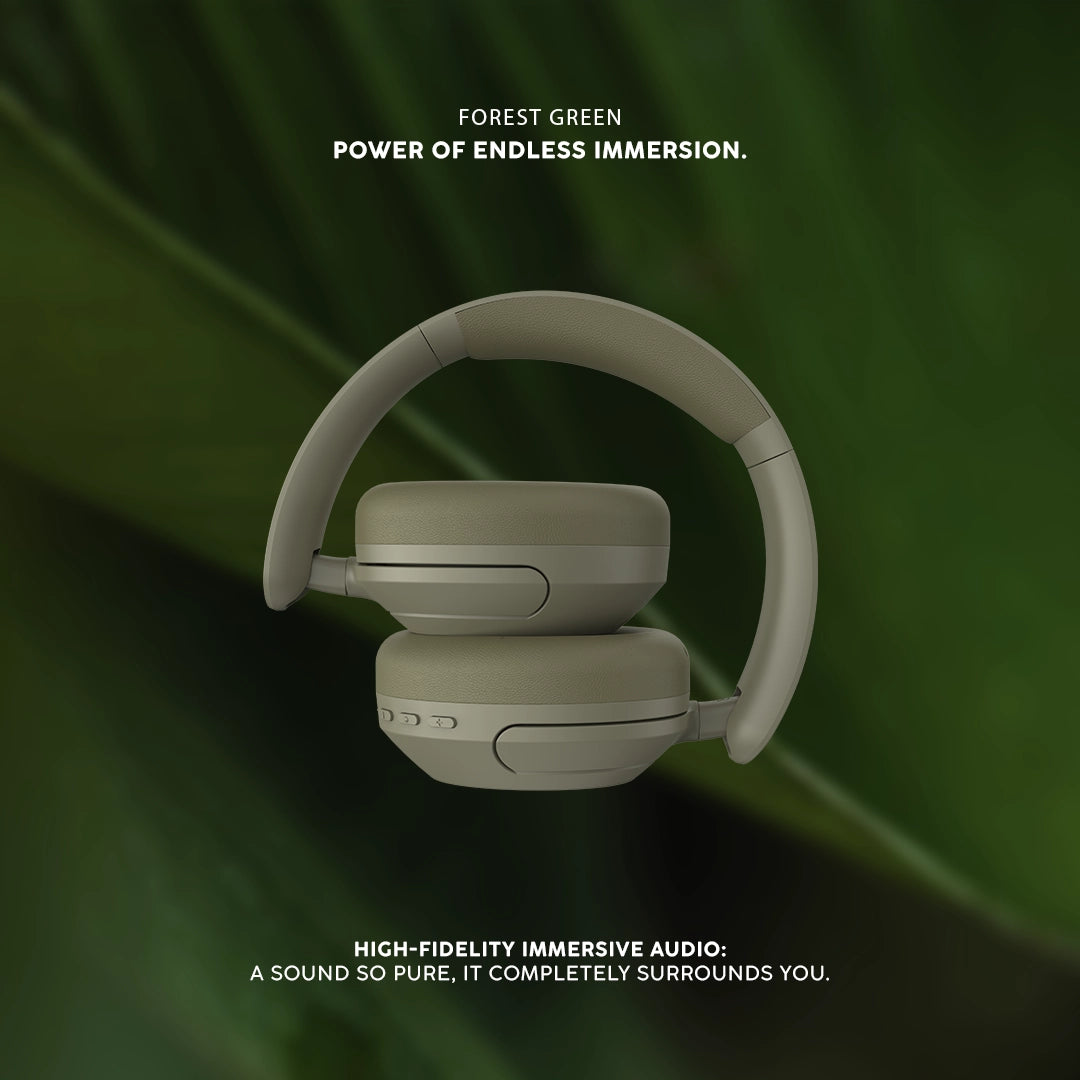 Cubitt Power Headphones #color_forest green