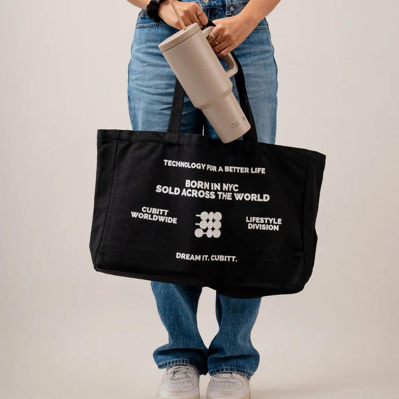 Cubitt Tote Bag #color_'new york' black