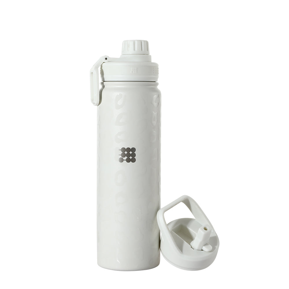 Cubitt Hydro Bottle #color_white cheetah