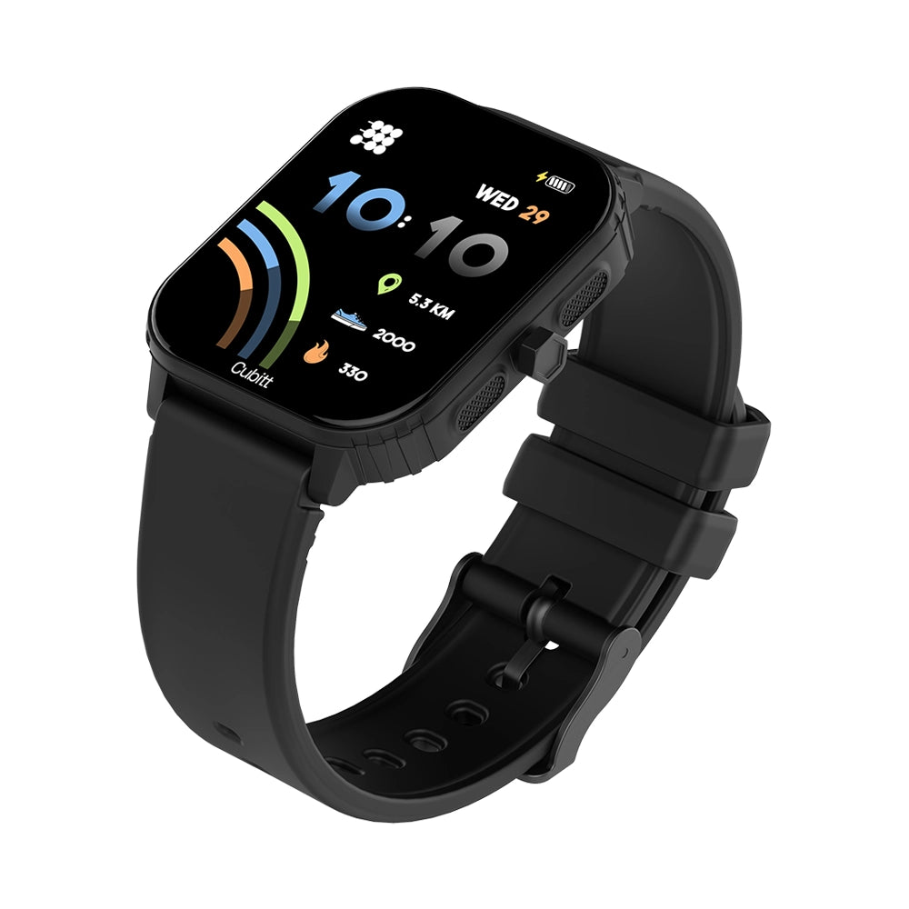 Cubitt Teens Smartwatch #color_obsidian black