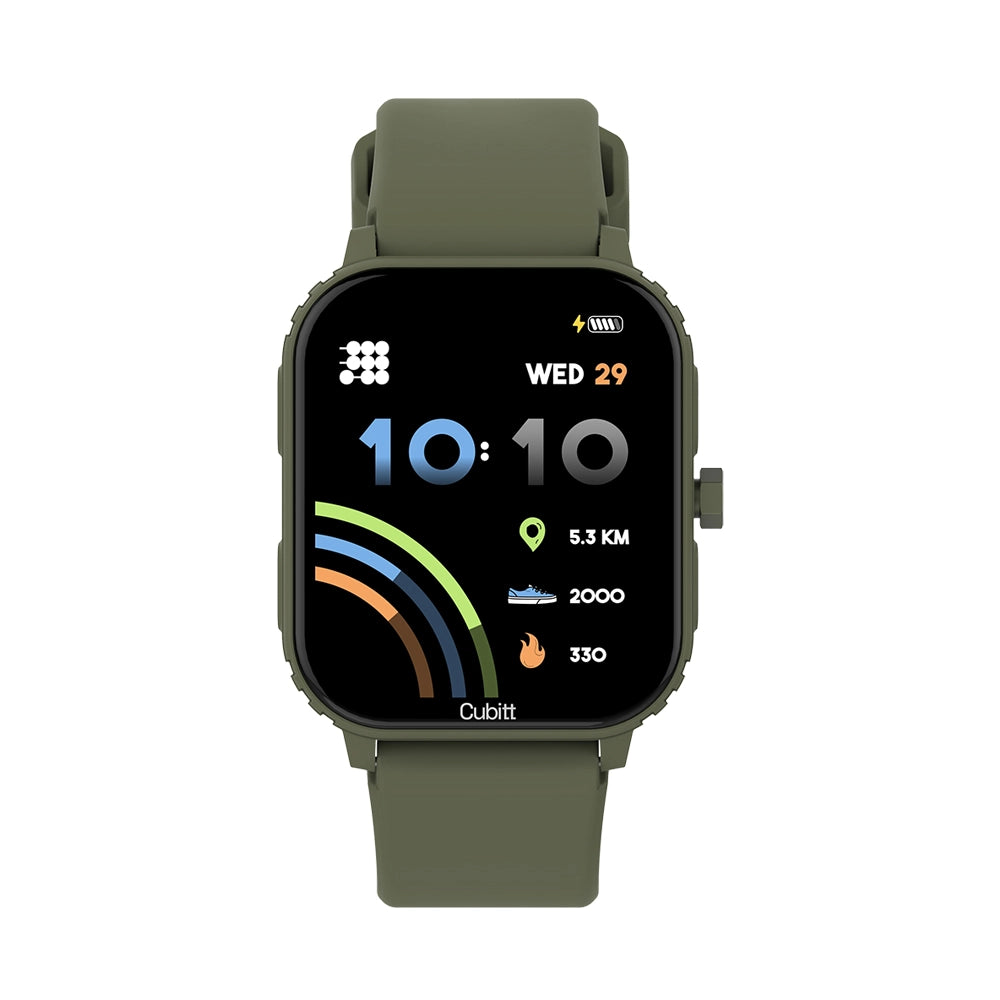 Cubitt Teens Smartwatch #color_forest green