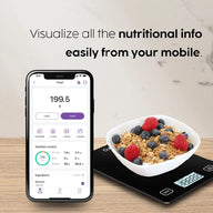 Cubitt Smart Kitchen Scale #color_obsidian black